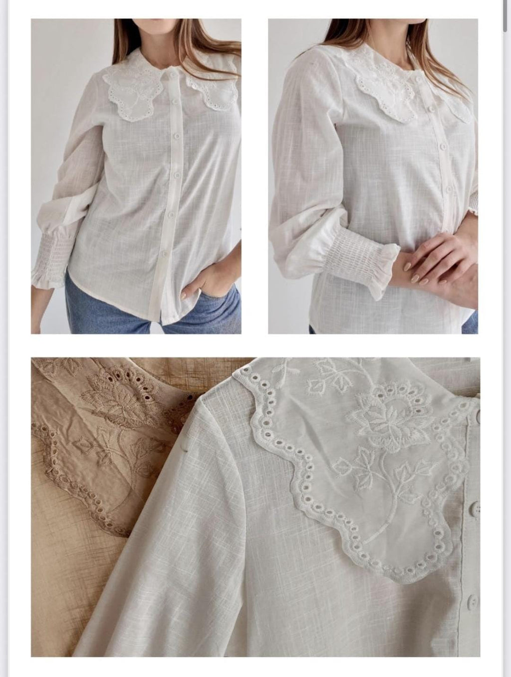 CAMISA CUELLO BEBE
