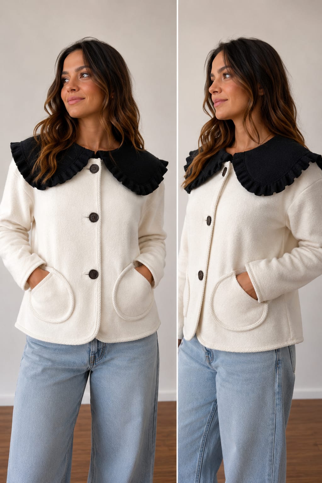 🤍 CHAQUETA VALENTINA